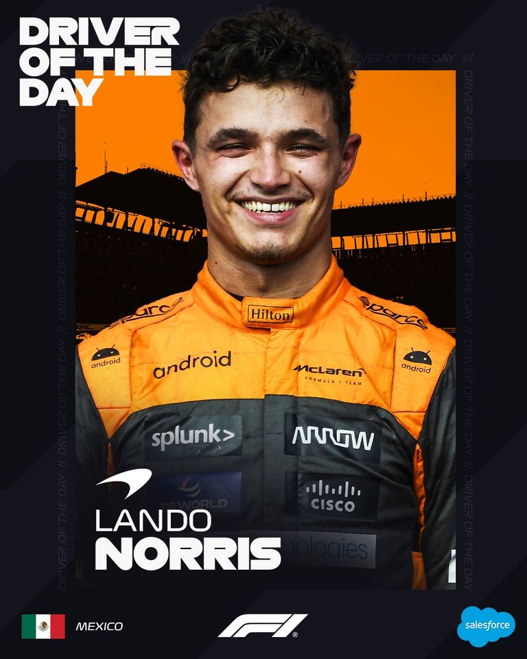 Driver of the day - Mexico - F1 - Lando Norris