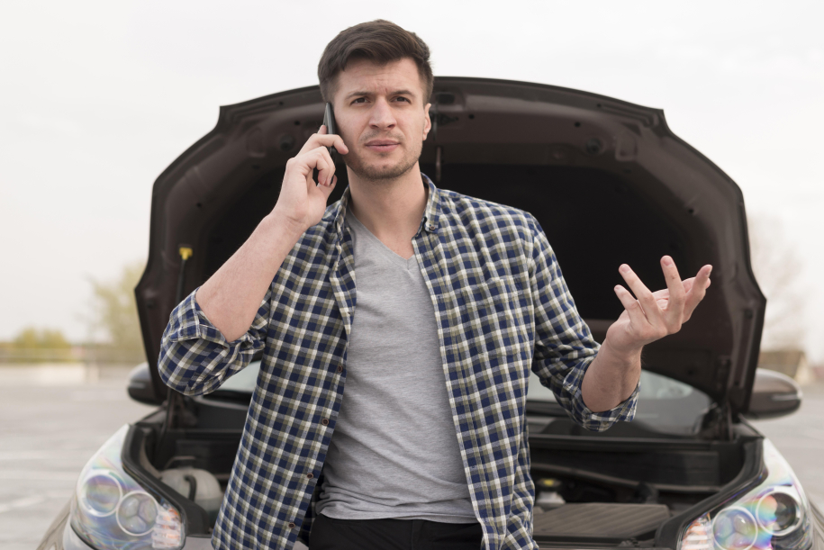 front-view-man-talking-phone