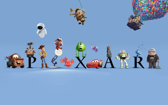 film image of disney pixar