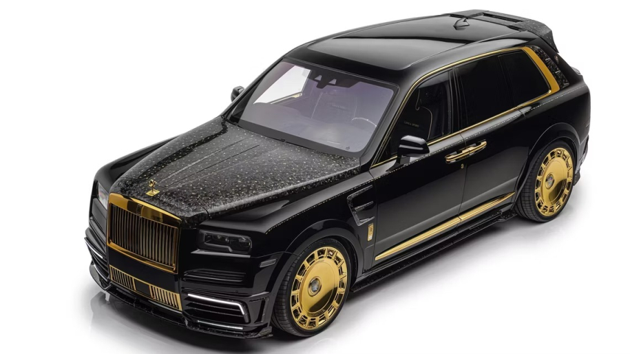 Rolls-Royce Cullinan: Τώρα και με πραγματικές χρυσές ίνες άνθρακα!