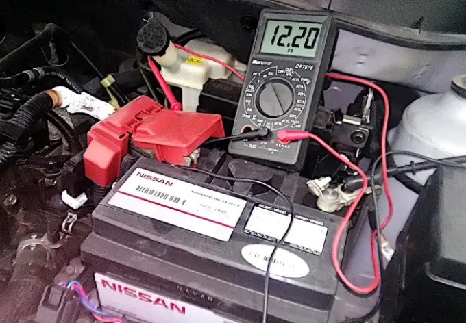 Check your battery state of charge (SOC).