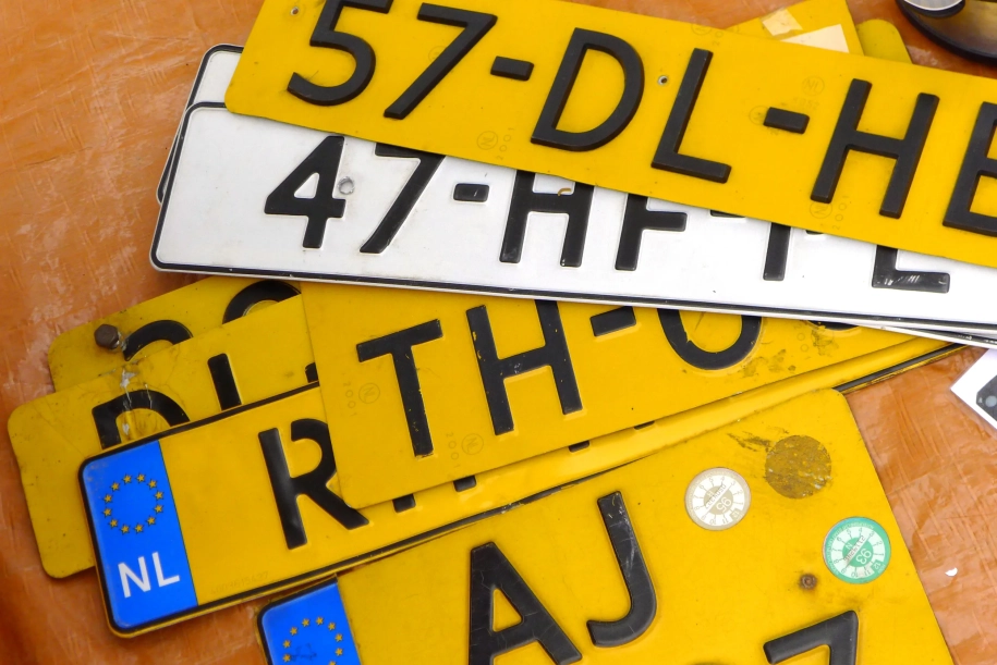 car plates