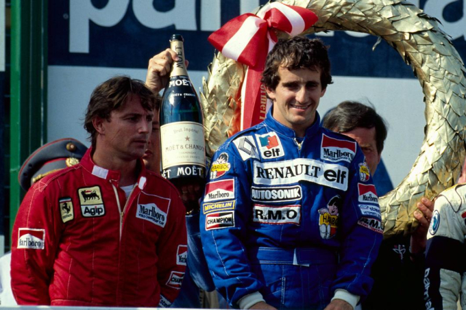 Alain Prost and René Arnoux