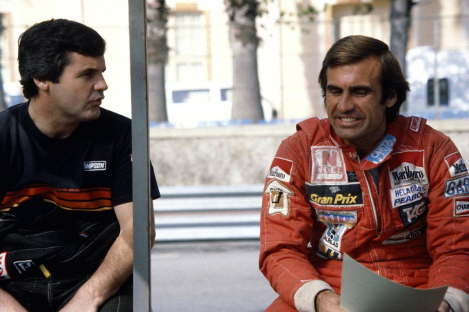 Alan Jones and Carlos Reutemann